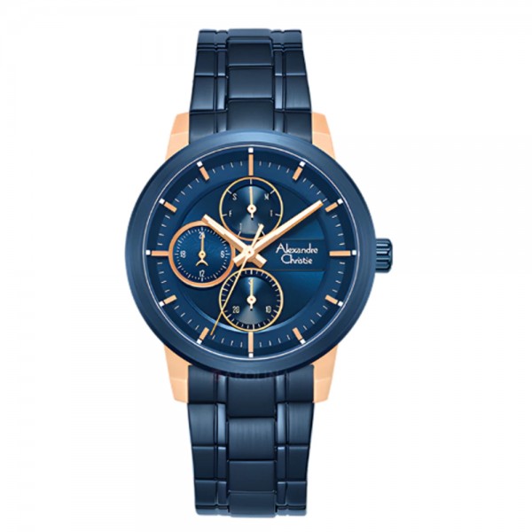 Alexandre Christie AC 6323 Rosegold Blue BFBURBU